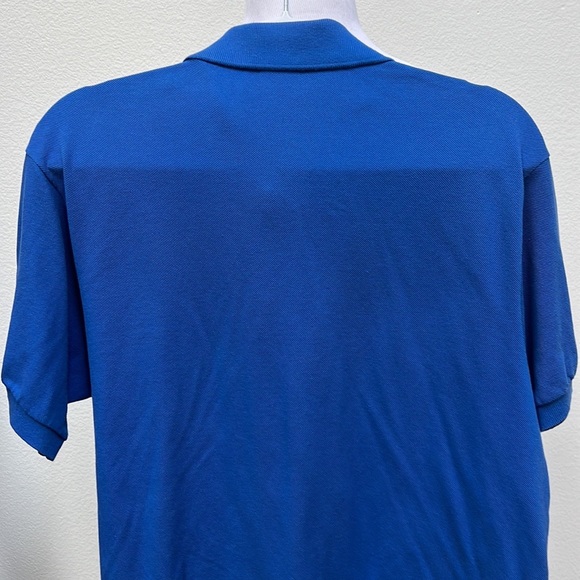 Lacoste Blue Polo Shirt Mens Sz FR 6 / US Large - Picture 6 of 13
